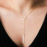 Gold necklace for women