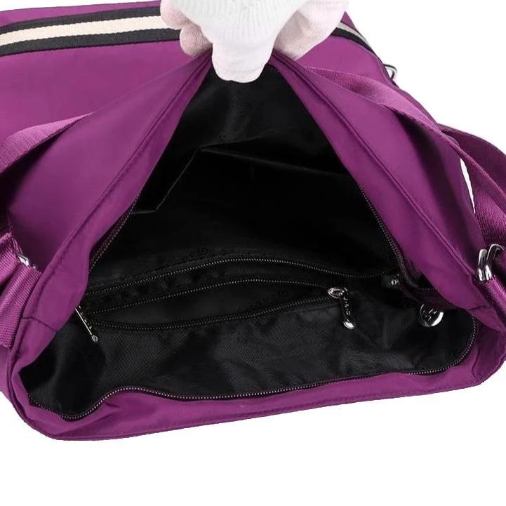 Hadley, Women Luxury Backpack Shoulder Bag, showing compartment area