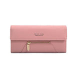 Pink modern wallet for women