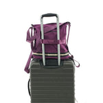 luggage sleeve of convertible women travel bag