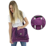 Travel bag shoes compartment luggage sleeve nylon, Black, Dark blue, Blue, Rose red, Purple, Khaki