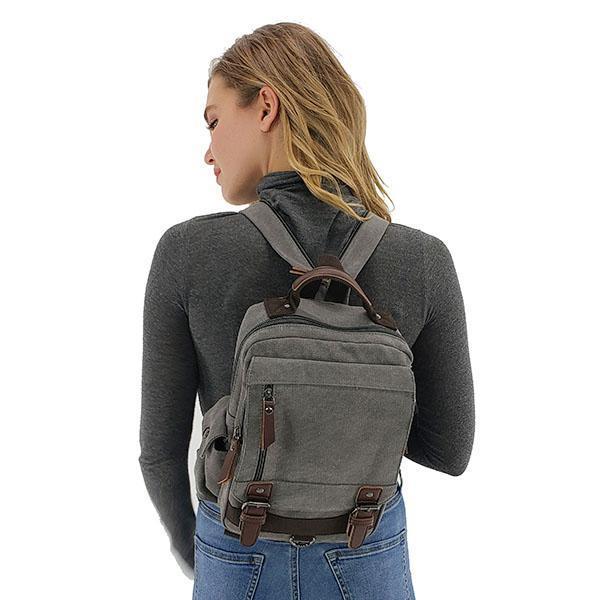 backpack sling bag canvas women