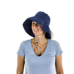 Sommer Eimer Pferdeschwanz Hut , UPF 50+ UV