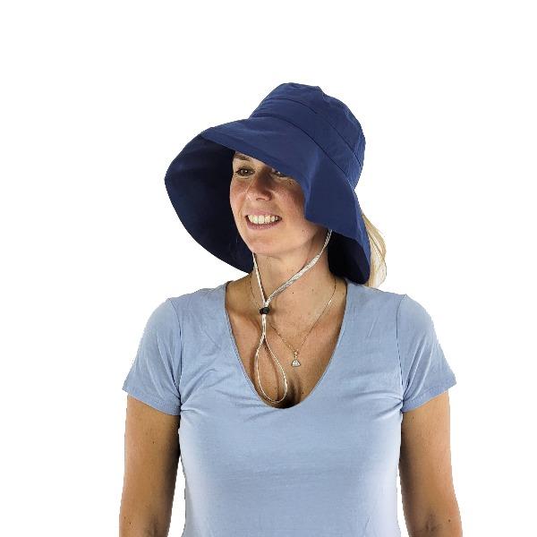 Sommer Eimer Pferdeschwanz Hut , UPF 50+ UV