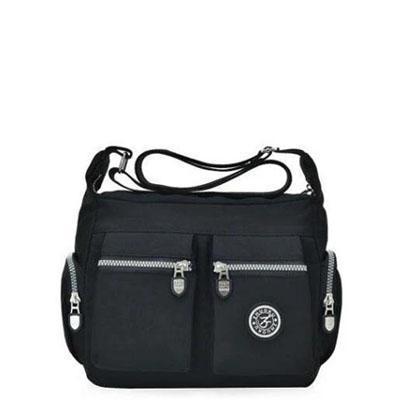 cheap black nylon bag women