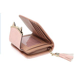 cute pink wallet