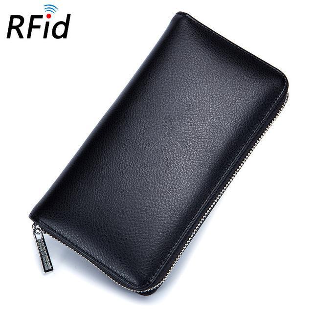 Black womens card holder wallet