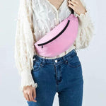 Cheap pink fanny pack belt bag