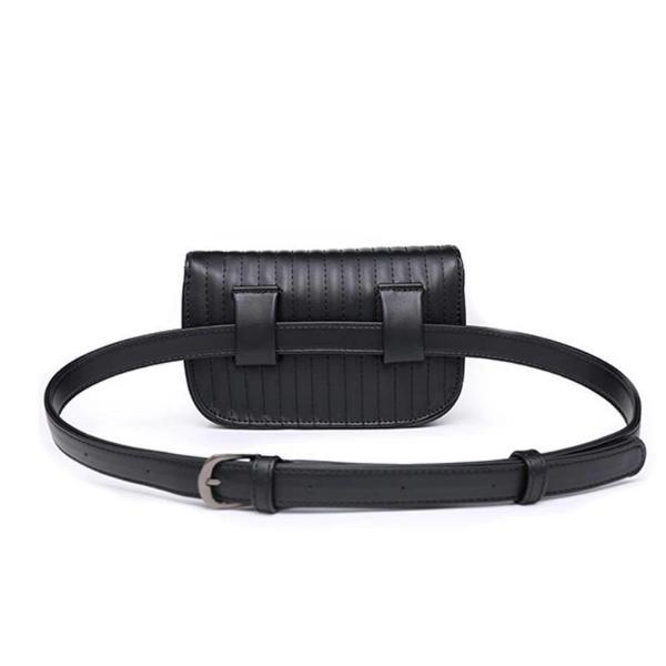 womens black fanny pack