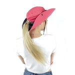 melon ponytail hat summer sun