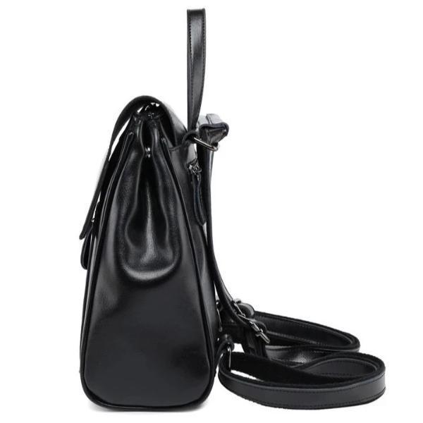 convertible backpack handbag leather