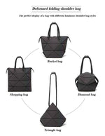 Luminous, Reflective Women Shoulder Bag, different forms