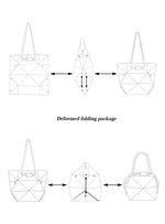 Luminous, Reflective Women Shoulder Bag, different forms, sketch