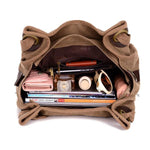 Large canvas women bag