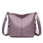 Purple cute small crossbody bags leather