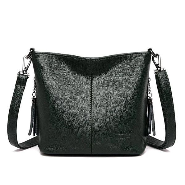 Green cute small crossbody bags leather