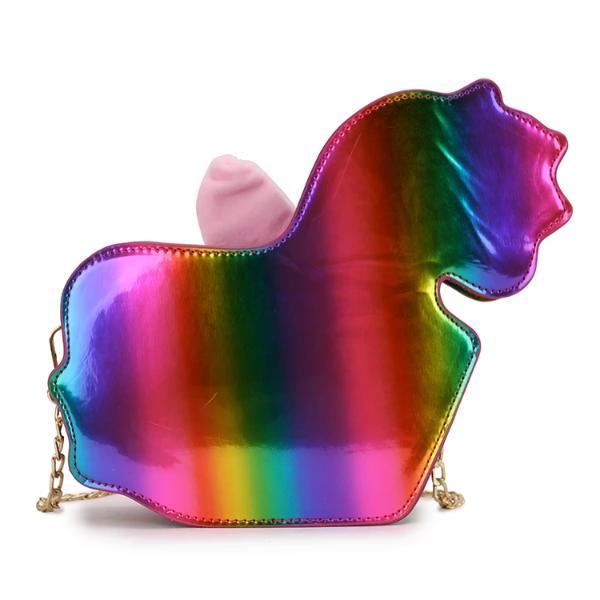 Unicorn Adjustable Magic Bag, back view