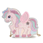 Unicorn Adjustable Magic Bag, silver 