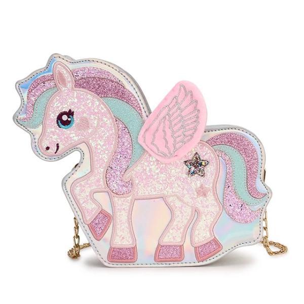 Unicorn Adjustable Magic Bag, silver 