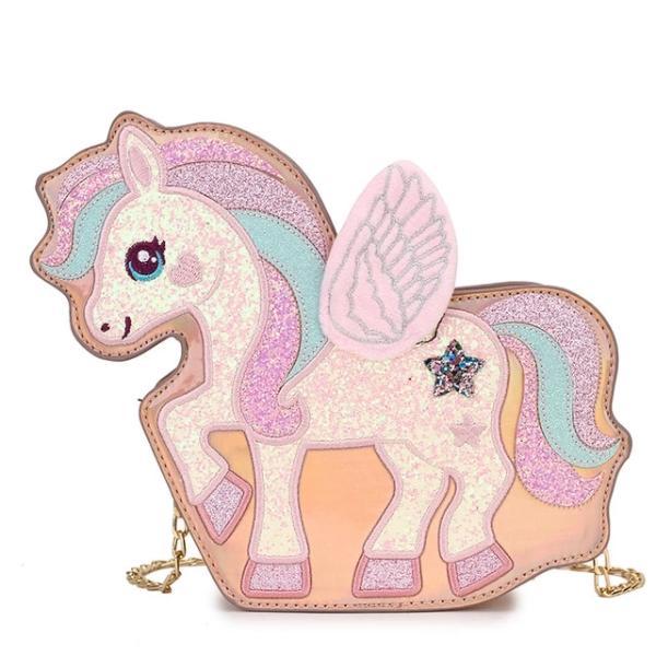 Unicorn Adjustable Magic Bag, champagne 