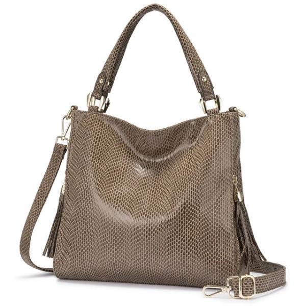 Khaki large handbags with crossbody strap