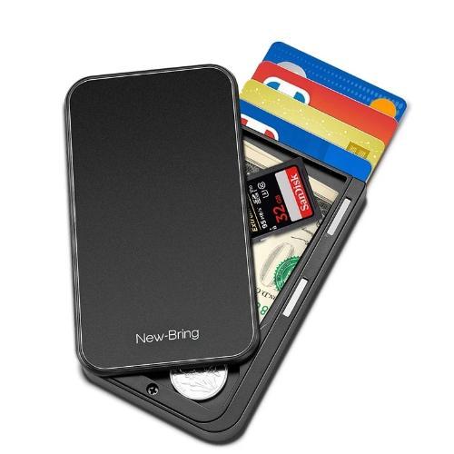 RFID flip card holder wallet