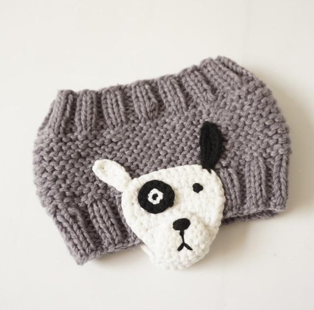 Cute Cartoon Headband for Kids, grey