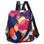 Colorful backpack for women