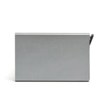 Silver RFID credit card holder for women