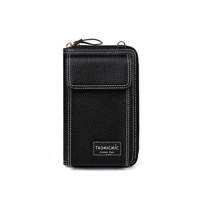 Red crossbody phone purse