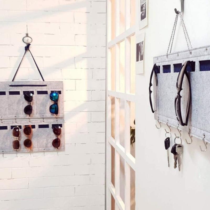 Sunglasses wall organizer