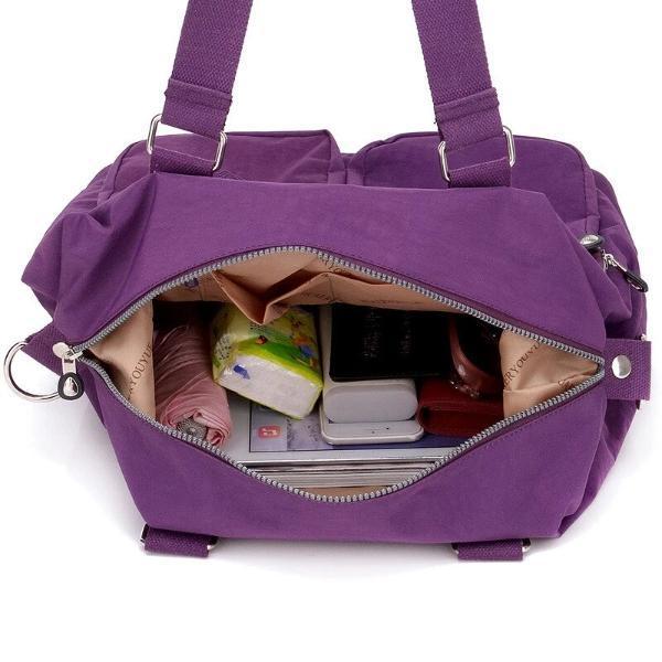 Interior messenger tote bag nylon