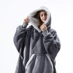 Decken-Hoodie, -70% + Kostenloser Versand