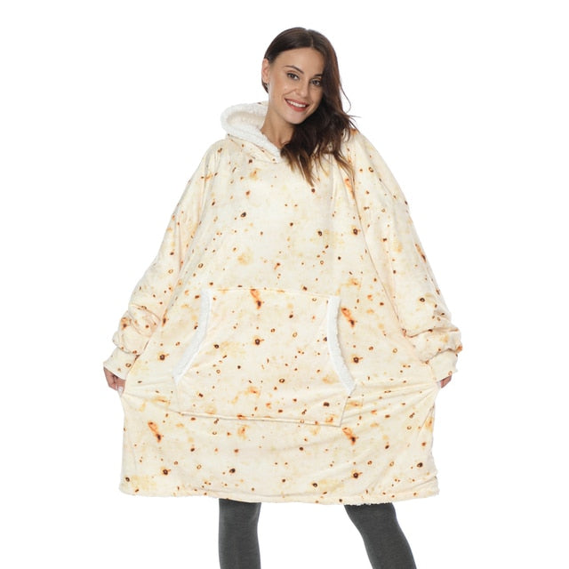 Decken-Hoodie, -70% + Kostenloser Versand