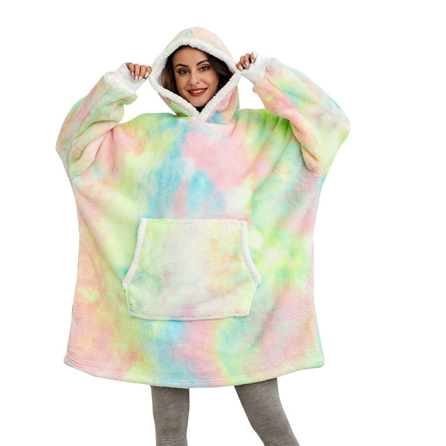 Decken-Hoodie, -70% + Kostenloser Versand