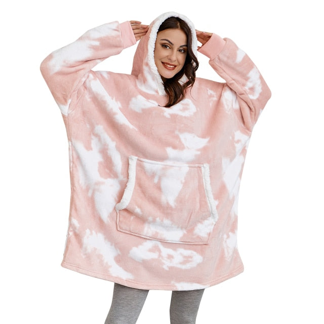 Decken-Hoodie, -70% + Kostenloser Versand