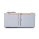 Light blue slim wallets for women 