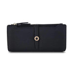 Black slim wallets for women 