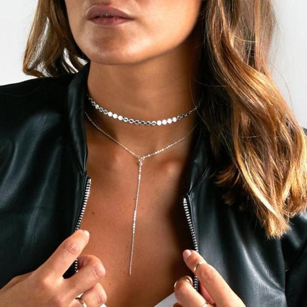 Silver Chocker necklace
