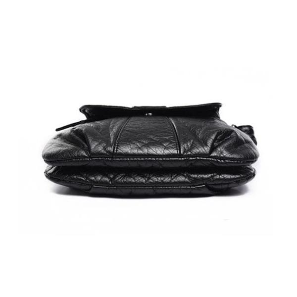 Triple vegan leather pocket bag