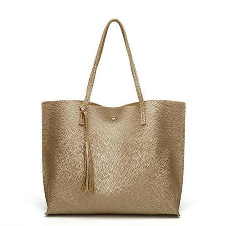 Gold cheap cute tote bags