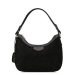Black Suede hobo bag