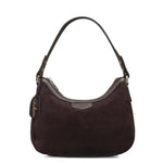 Coffe Suede hobo bag