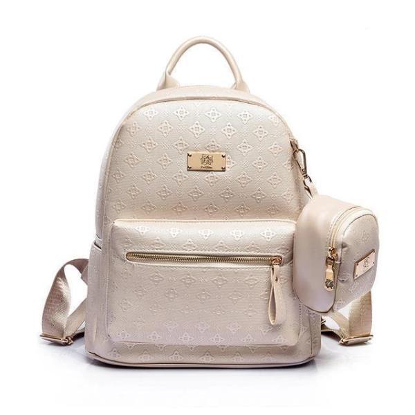 Beige Fashion backpacks women's luxury