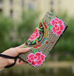 Floral Clutch Purse for Women, avantika wallet