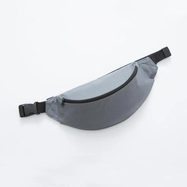 Gray cheap fanny packs unisex