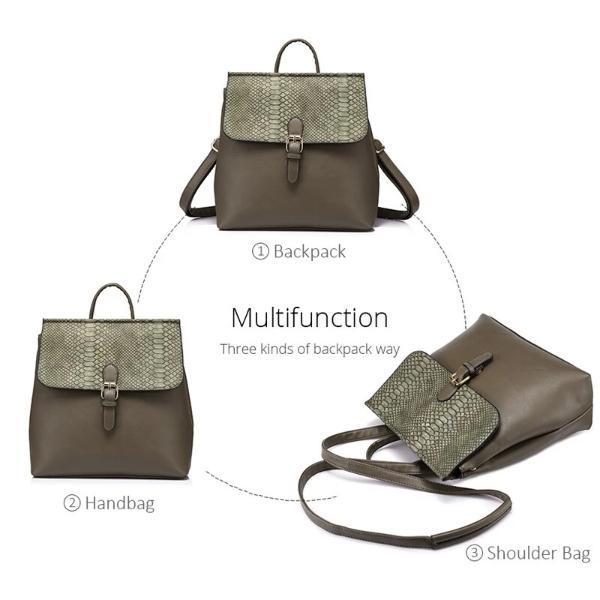 Multi function Anti theft backpack also can serve as an handbag