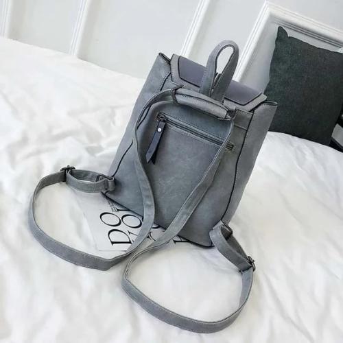 gray Convertible shoulder strap backpack