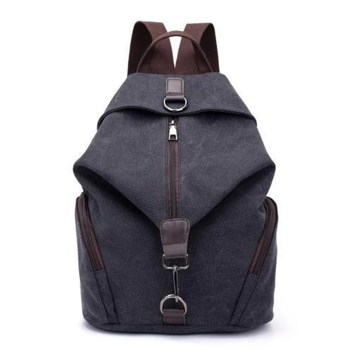 black canvas backpack for women