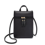 Black large crossbody phone bag